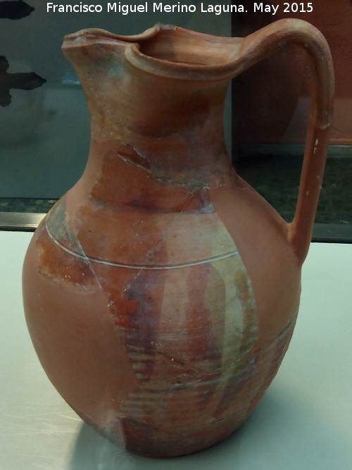 Oppidum Puente Tablas - Oppidum Puente Tablas. Jarra Califal siglo XII. Museo Provincial de Jaén