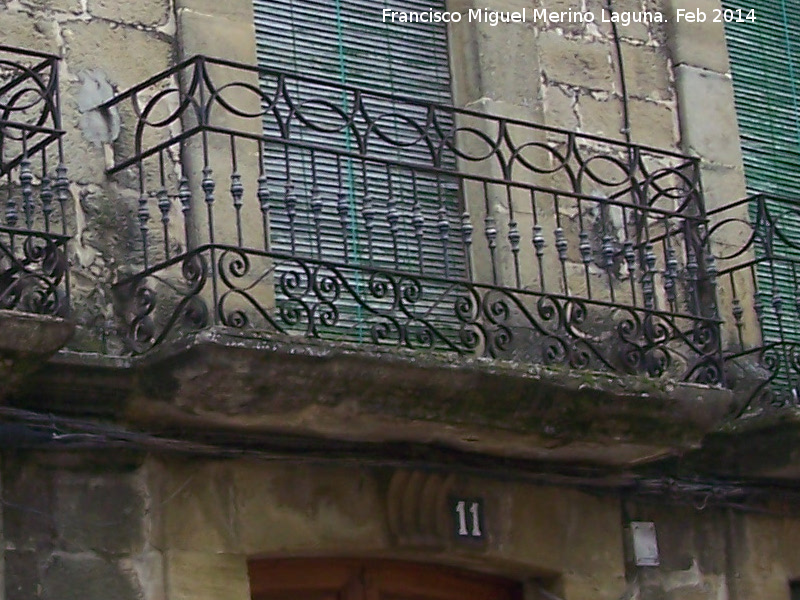 Casa de la Avenida Virgen de la Consolación nº 11 - Casa de la Avenida Virgen de la Consolación nº 11. Balcón