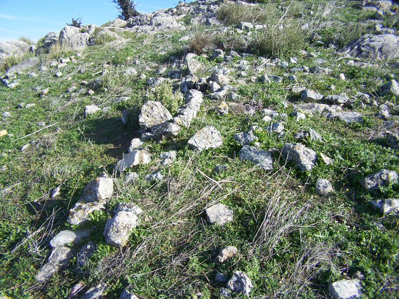 Instalaciones ganaderas islámicas de Peñaflor - Instalaciones ganaderas islámicas de Peñaflor. Muro del aprisco