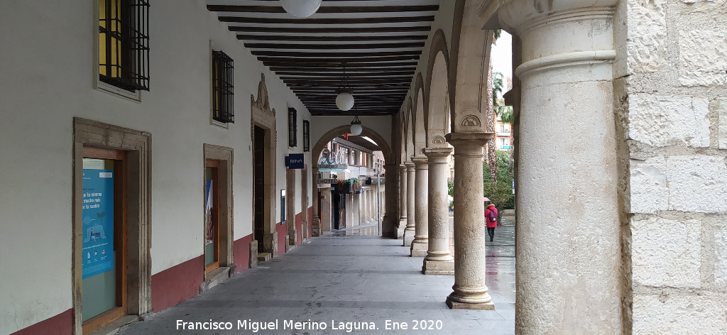 Palacio de Los Vilches - Palacio de Los Vilches. Soportales