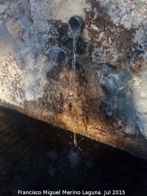 Fuente La Prieta - Fuente La Prieta. Caño
