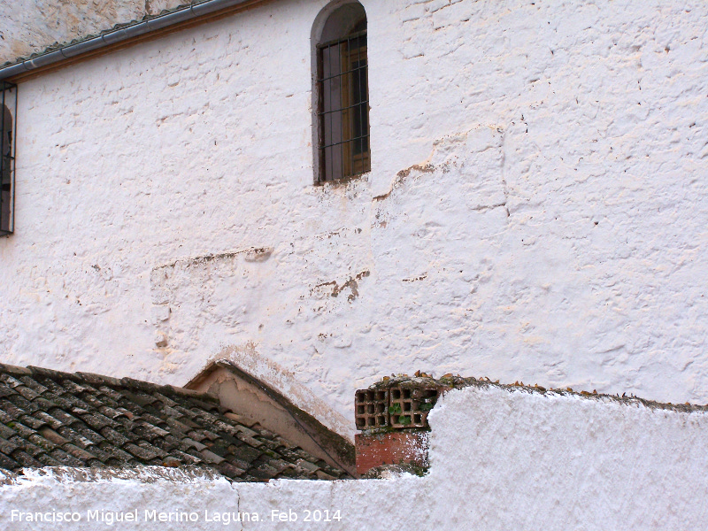 Torren de Santa Mara del Collado - Torren de Santa Mara del Collado. Detalles de los lmites del antiguo torren