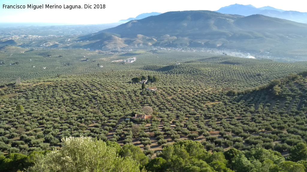 Peñas de Castro - Peñas de Castro. Vistas desde su ladera