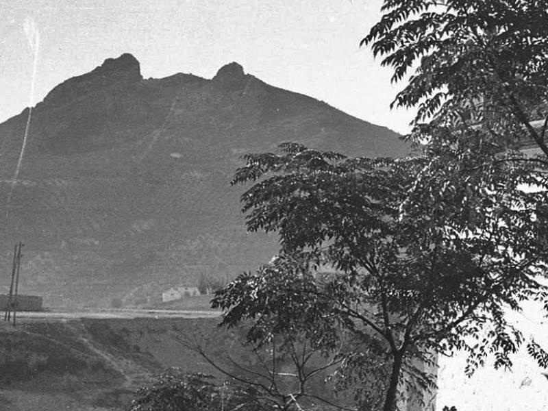 Peas de Castro - Peas de Castro. Foto antigua. Archivo IEG