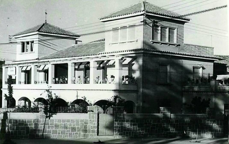 Casa de la Calle Arquitecto Berges n� 38 - Casa de la Calle Arquitecto Berges n� 38. Foto antigua