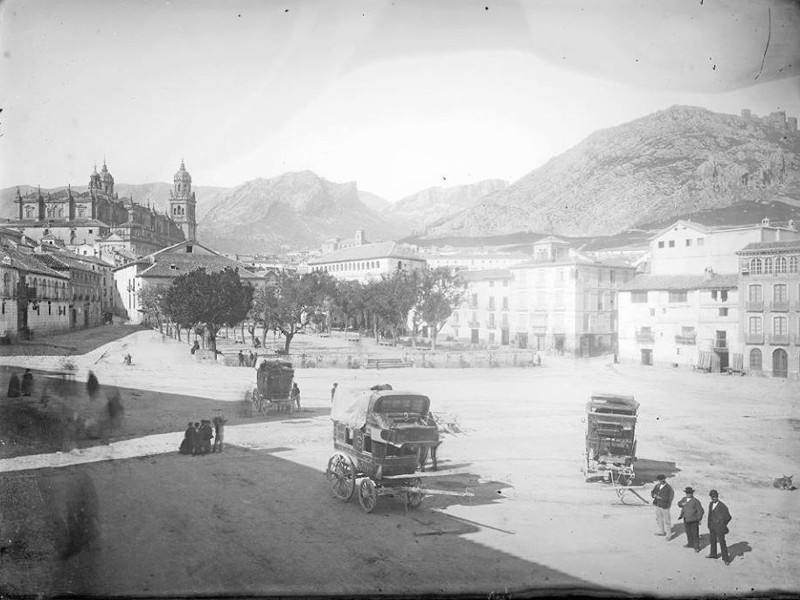 Plaza de la Constitución - Plaza de la Constitución. Foto antigua