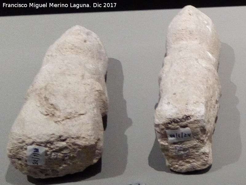 Torreparedones. Santuario Ibero - Torreparedones. Santuario Ibero. Exvotos masculinos. Museo Ibero de Jaén
