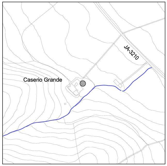 Casería Grande - Casería Grande. Situación