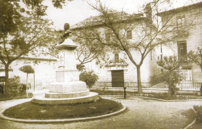 Plaza de los Jardinillos - Plaza de los Jardinillos. Foto antigua