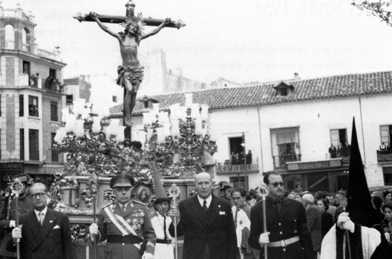 Plaza de San Francisco - Plaza de San Francisco. Smo. Cristo de la Expiración 1957