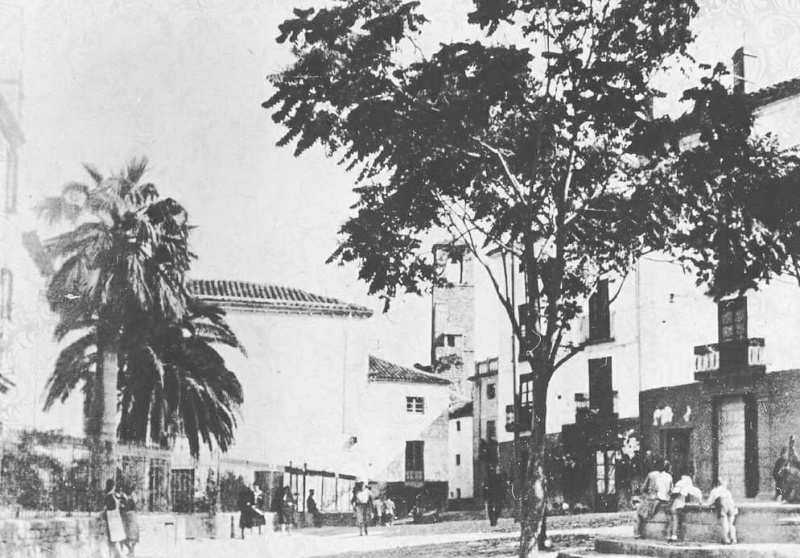 Fuente del Pato - Fuente del Pato. Foto antigua