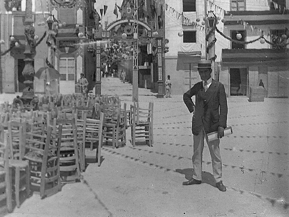 Plaza de Santa María - Plaza de Santa María. 1910