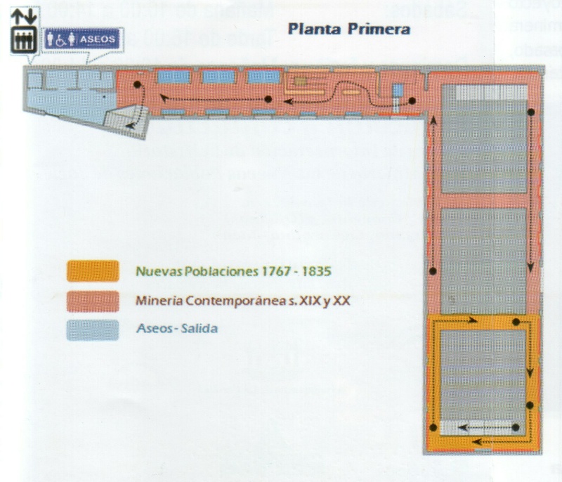 Museo Arqueológico de La Carolina - Museo Arqueológico de La Carolina. Plano primer piso