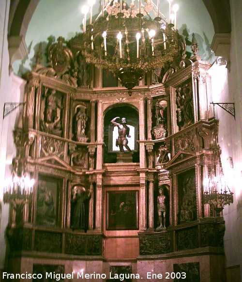 Iglesia de San Bartolomé - Iglesia de San Bartolomé. Retablo