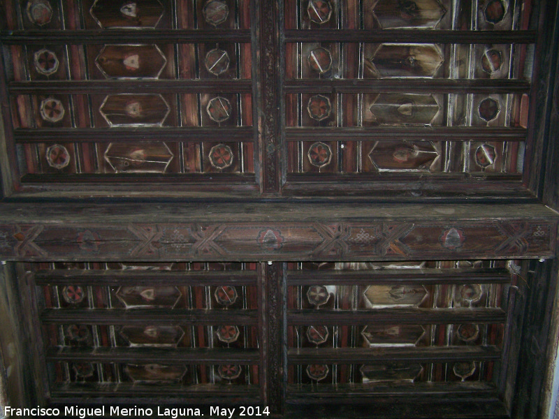 Casa de las Campanas - Casa de las Campanas. Artesonado