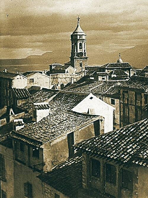 Basílica de San Ildefonso - Basílica de San Ildefonso. Foto antigua