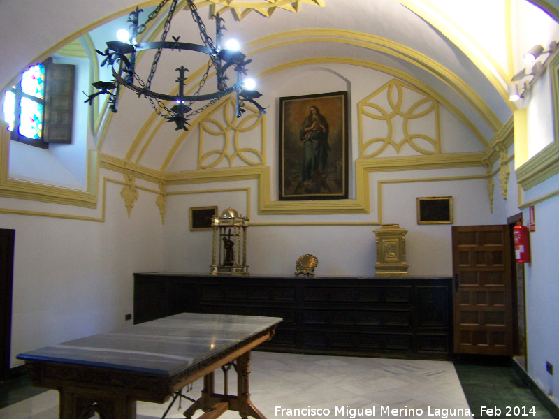 Colegiata de Santa María de los Reales Alcázares. Sacristía - Colegiata de Santa María de los Reales Alcázares. Sacristía. 
