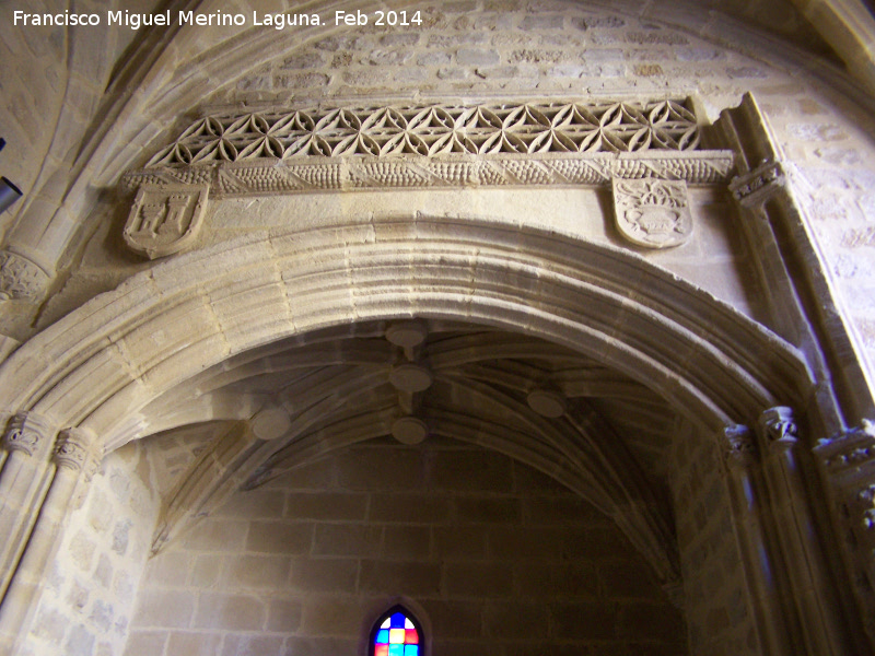 Colegiata de Santa María de los Reales Alcázares. Capilla I del Claustro - Colegiata de Santa María de los Reales Alcázares. Capilla I del Claustro. 
