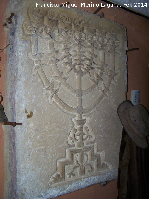 Menorá - Menorá. Sinagoga de Salomón - Úbeda