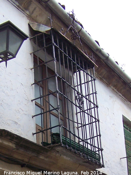 Casa de la Calle Nadal nº 14 - Casa de la Calle Nadal nº 14. Rejería de época