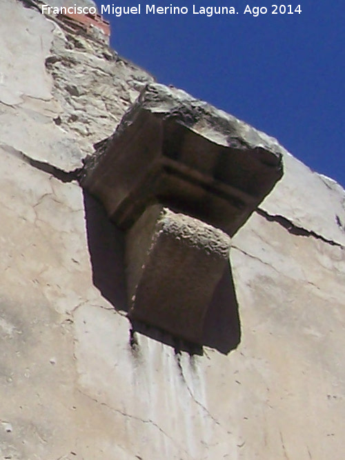 Iglesia de San Miguel - Iglesia de San Miguel. Ménsula