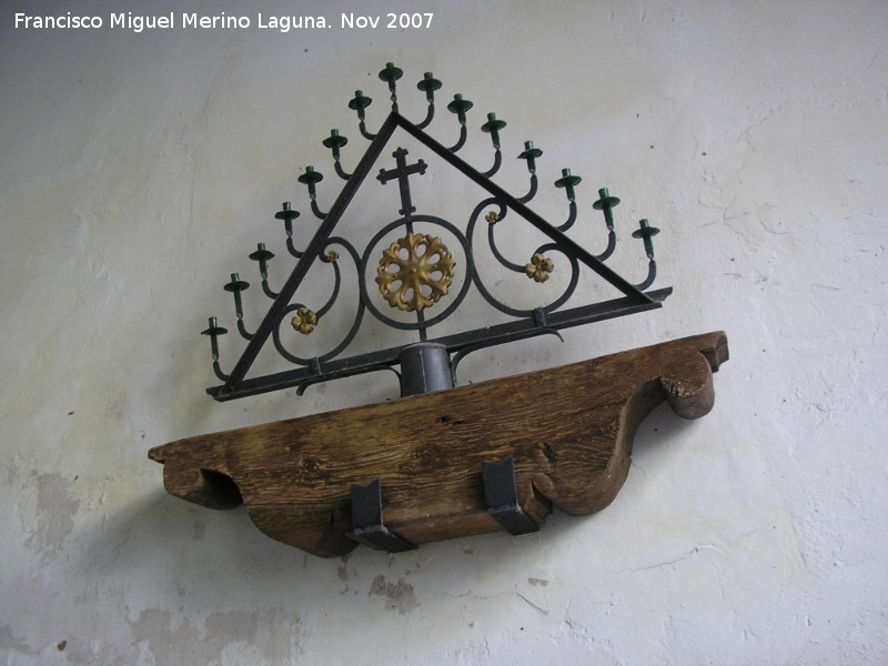 Iglesia de San Andrés - Iglesia de San Andrés. Candelabro