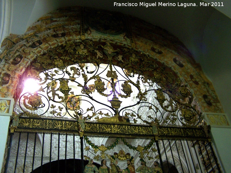 Iglesia de San Andrés - Iglesia de San Andrés. Árbol genealógico de la Virgen