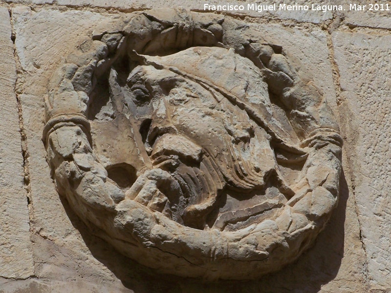 Iglesia de San Andrés - Iglesia de San Andrés. Medallón