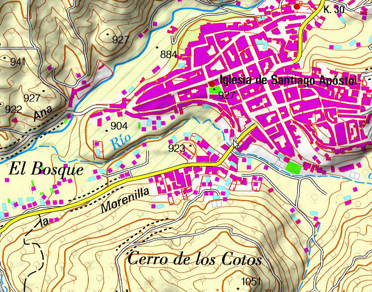 Pilar del Bosque - Pilar del Bosque. Situación