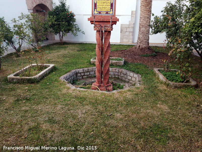 Convento de Santo Domingo - Convento de Santo Domingo. Tumbas utilizadas como jardineras en el Compás