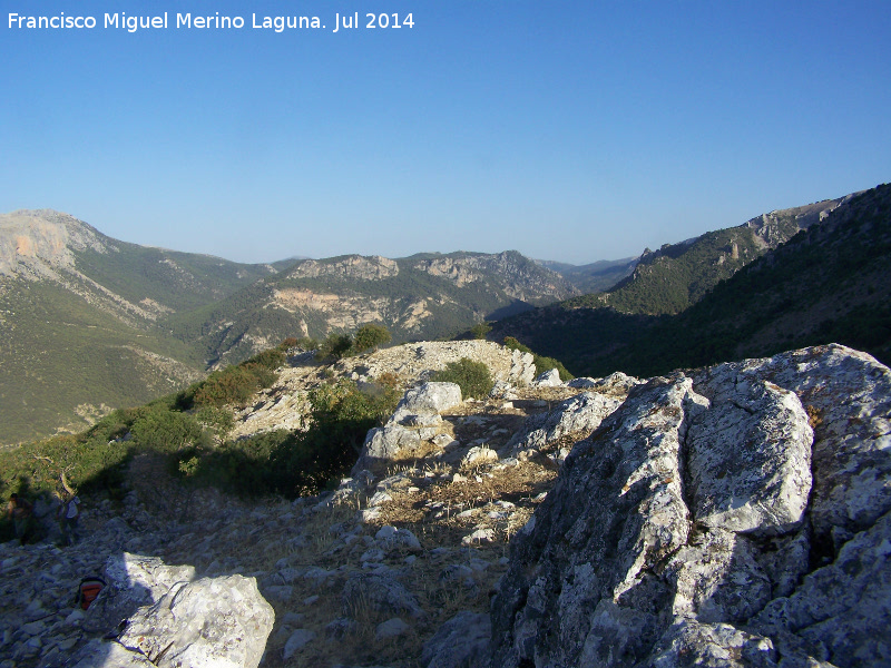 Sierra de Jaén - Sierra de Jaén. Desde el Castillo Calar