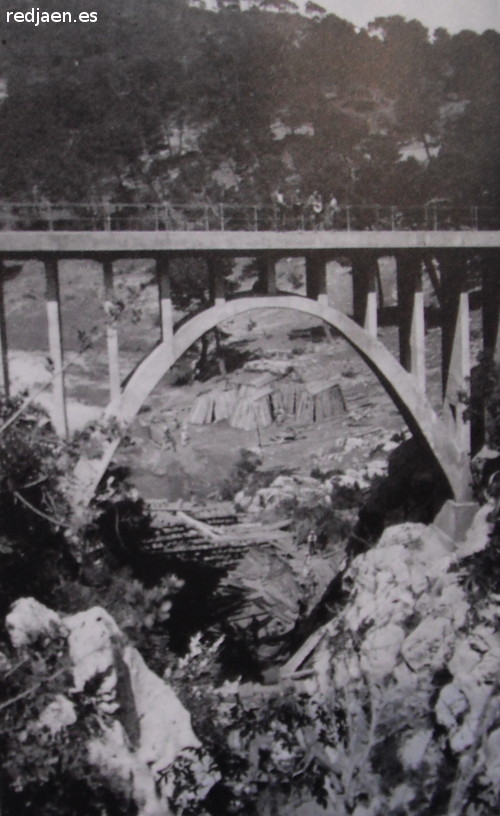 Puente de Hierro - Puente de Hierro. Foto antigua