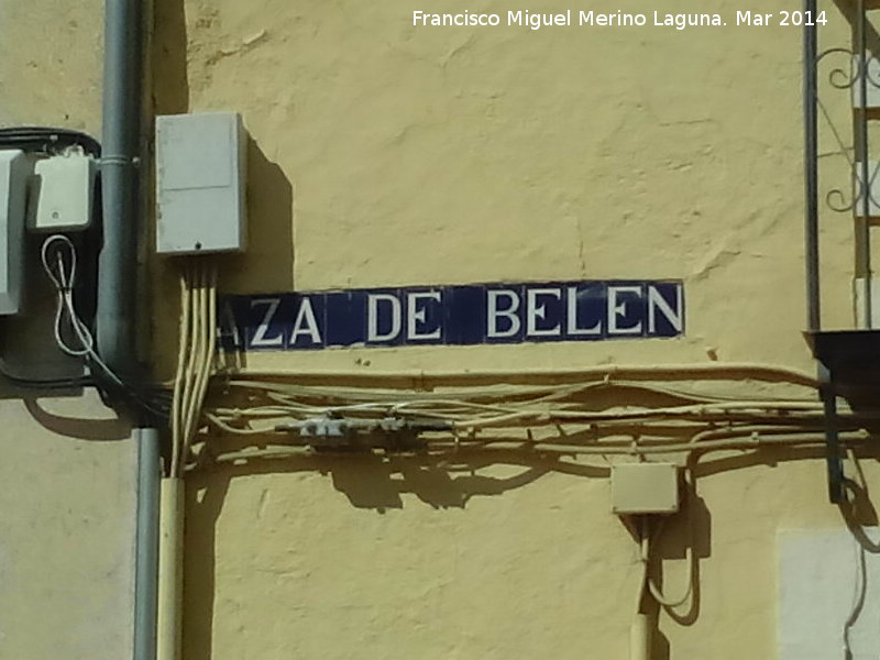 Plaza de Belén - Plaza de Belén. Azulejos