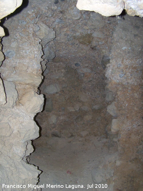 Torre Quebrada - Torre Quebrada. Cámara subterránea