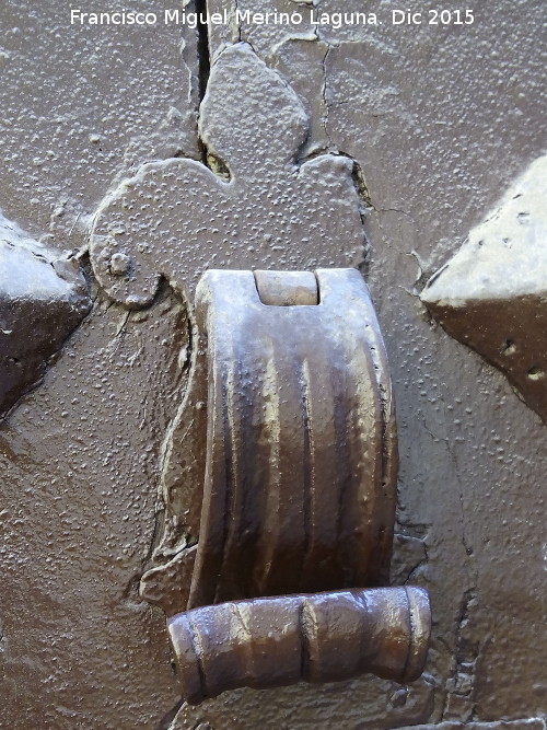 Aldaba - Aldaba. Calle Obispo González - Jaén