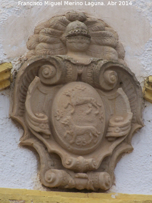 Iglesia de la Quintería - Iglesia de la Quintería. Escudo
