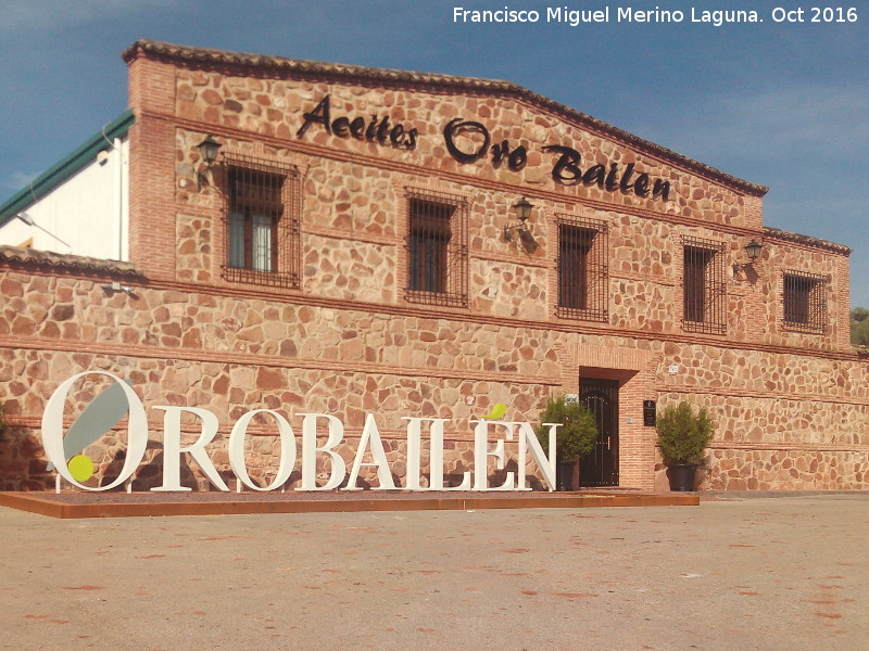 Almazara Oro Bailén - Almazara Oro Bailén. Fachada