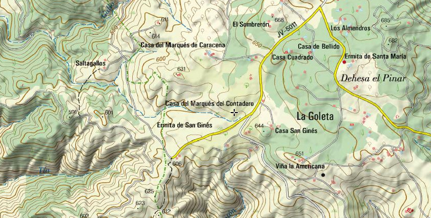 Casa del Marqués del Contadero - Casa del Marqués del Contadero. Mapa