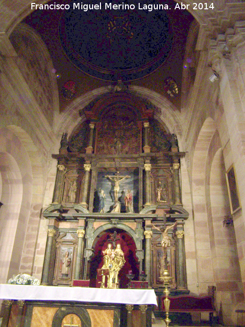 Iglesia de Santa María. Capilla Mayor - Iglesia de Santa María. Capilla Mayor. 