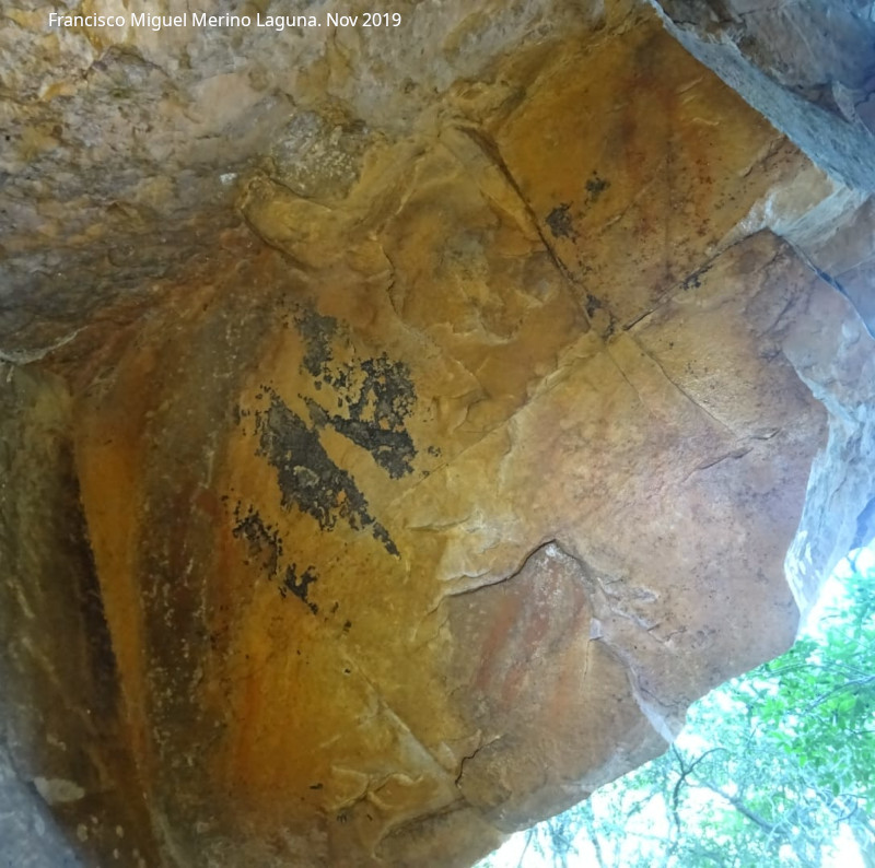 Pinturas rupestres del Collado de la Ginesa - Pinturas rupestres del Collado de la Ginesa. Grupo IV