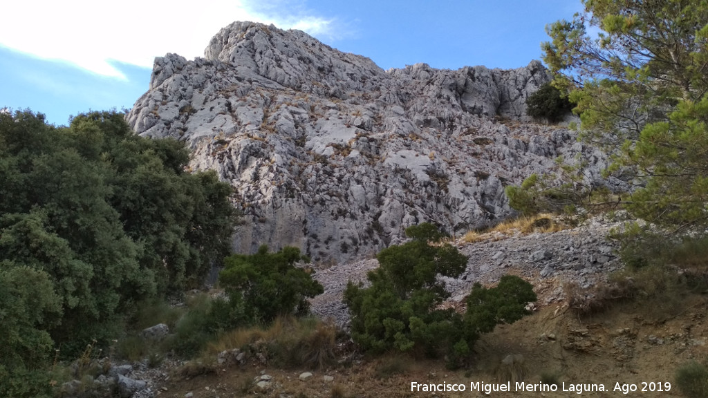 Cresta del Diablo - Cresta del Diablo. Estribacin oeste, ya en trmino de Torredelcampo
