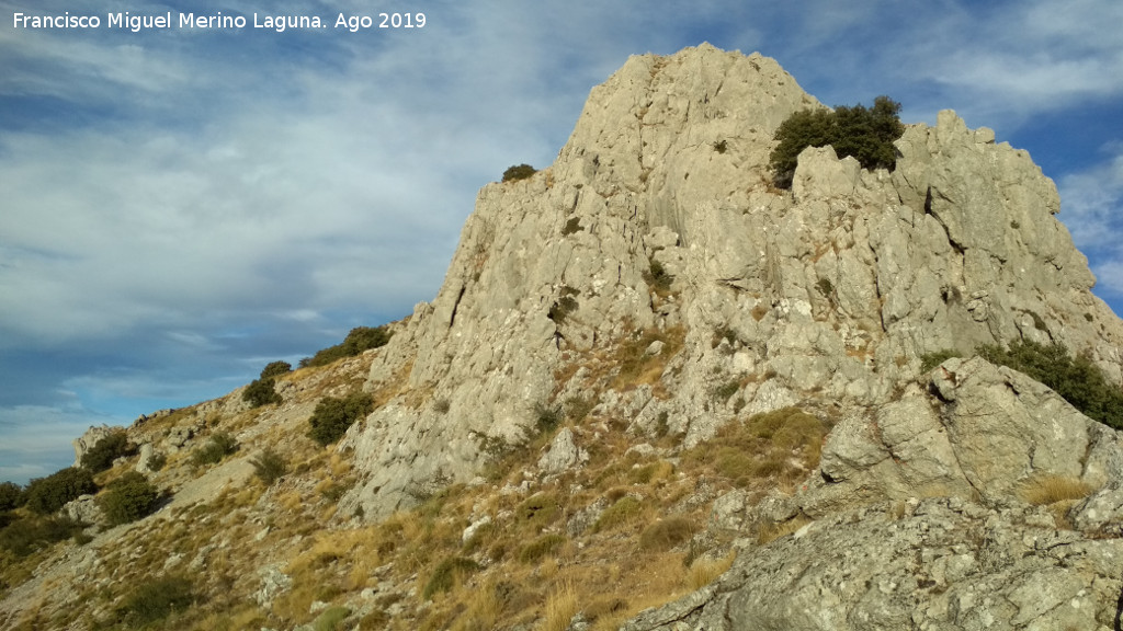Cresta del Diablo - Cresta del Diablo. Estribacin oeste, ya en trmino de Torredelcampo