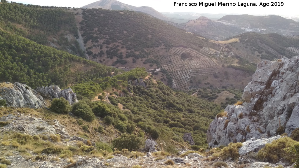 Cresta del Diablo - Cresta del Diablo. Vistas en la estribacin oeste
