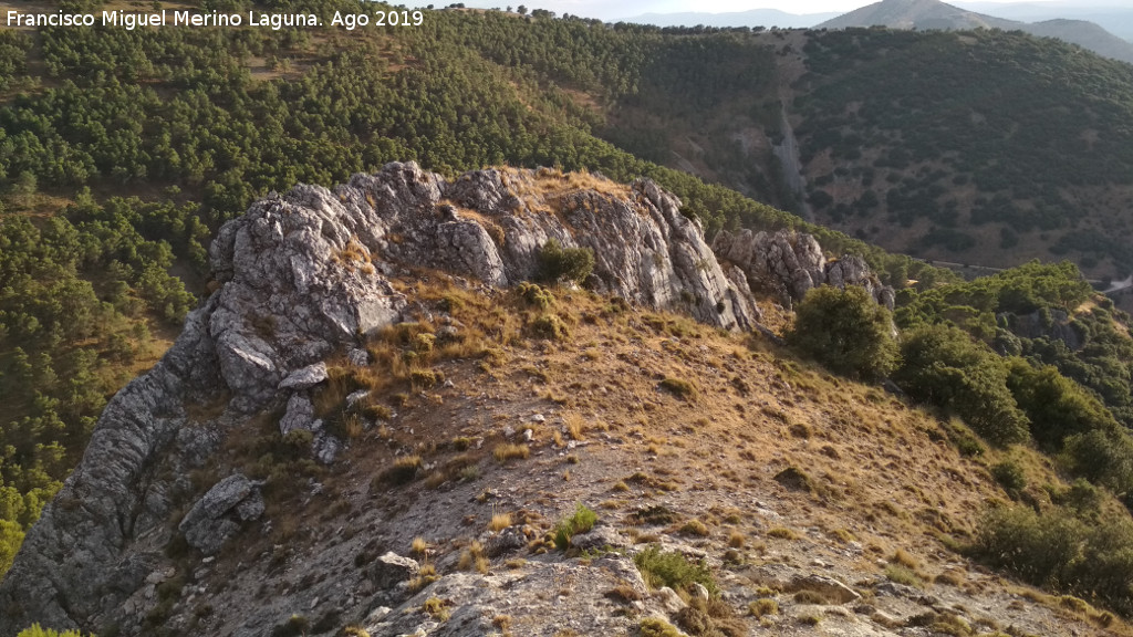 Cresta del Diablo - Cresta del Diablo. Estribacin oeste, ya en trmino de Torredelcampo