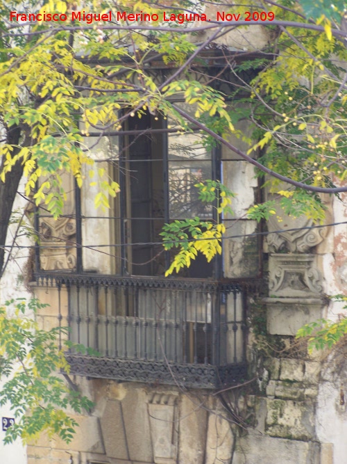 Palacio del Conde-Duque - Palacio del Conde-Duque. Balcón