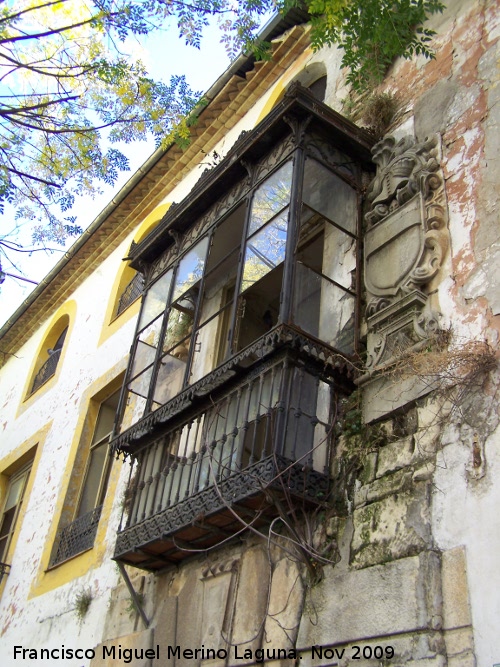 Palacio del Conde-Duque - Palacio del Conde-Duque. Balcón