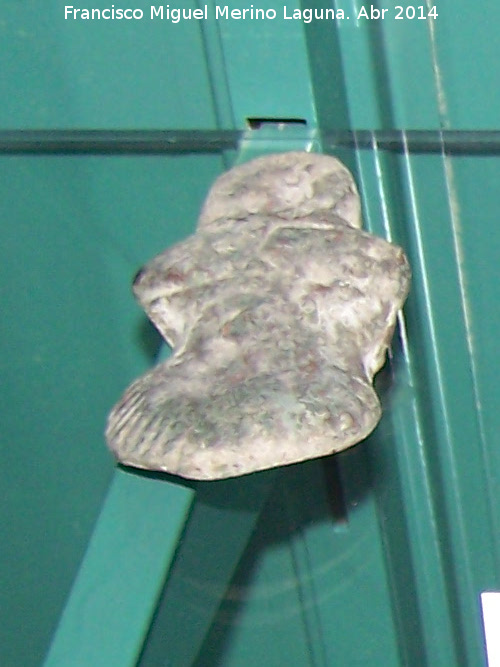 Aplique de situla romano - Aplique de situla romano. Museo Arqueológico Profesor Sotomayor - Andújar