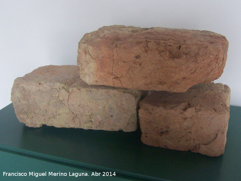 Ladrillo romano - Ladrillo romano. Museo Arqueolgico Profesor Sotomayor - Andjar