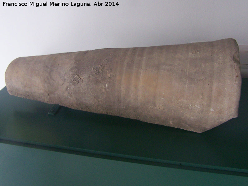Atanor - Atanor. Canalización romana. Museo Arqueológico Profesor Sotomayor - Andújar