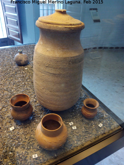 Necrópolis de Los Chorrillos - Necrópolis de Los Chorrillos. Museo Arqueológico de Linares